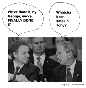 Whatcha been smokin', Tony? Whatcha been smokin', Tony?