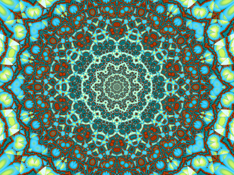 Fractal Art Wallpaper, Arabesque