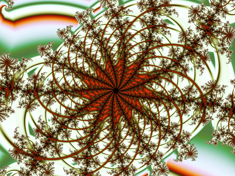 Fractal Art Wallpaper, Autumn Soon