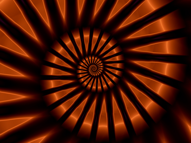 Fractal Art Wallpaper, Backlighting