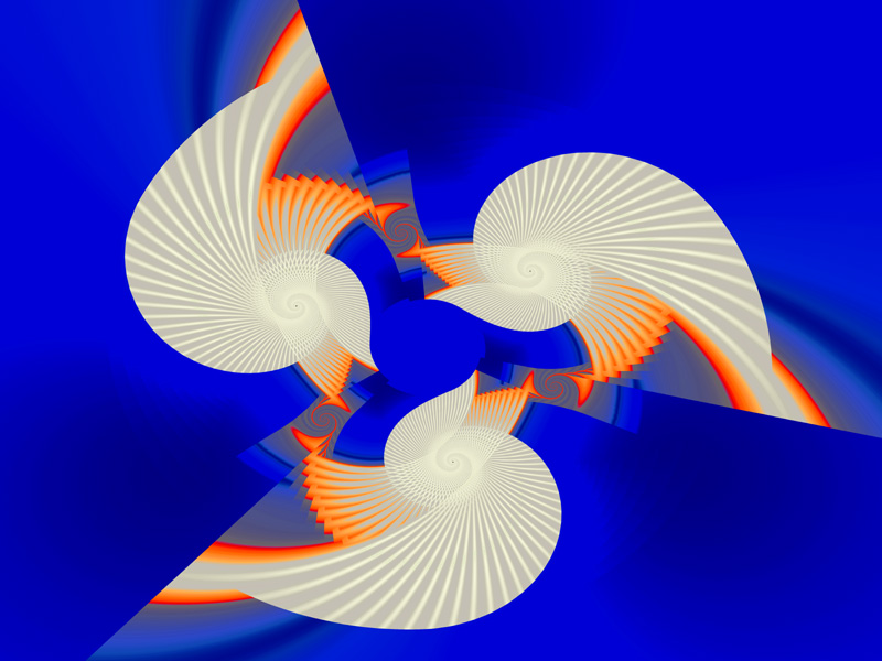 Fractal Art Wallpaper, Birds