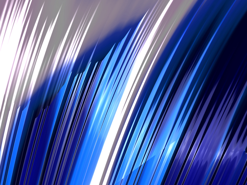 Fractal Art Wallpaper, Blue And White 2