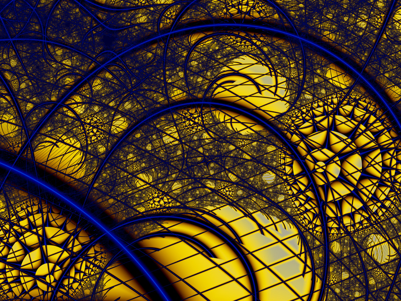 Fractal Art Wallpaper, Celestial Topography