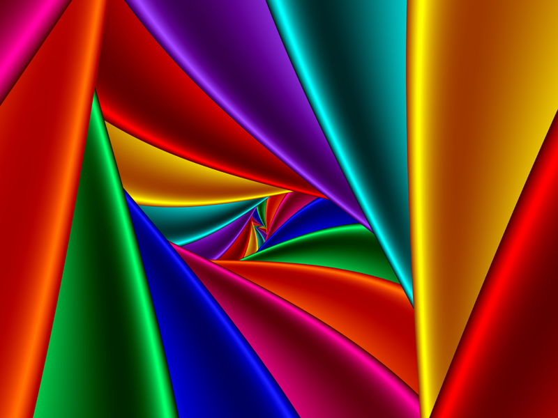 Fractal Art Wallpaper, Color 25