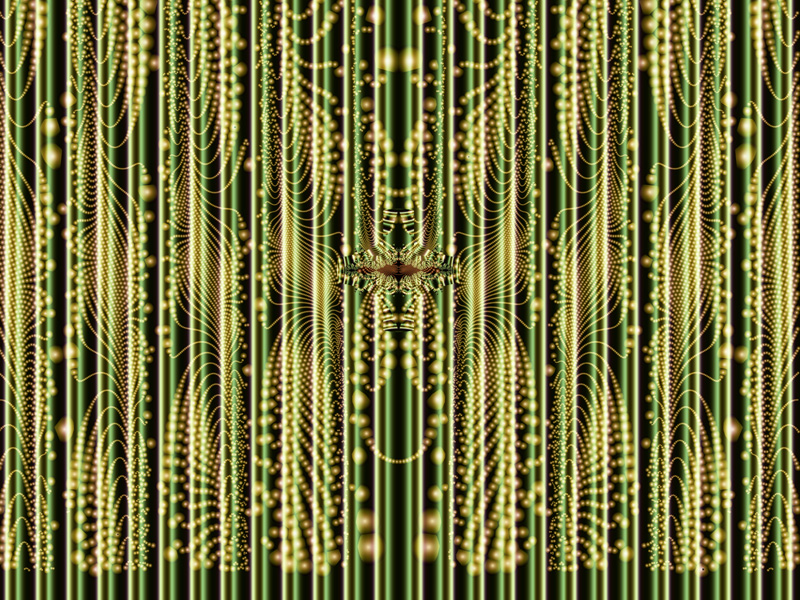 Fractal Art Wallpaper, Curtain 3