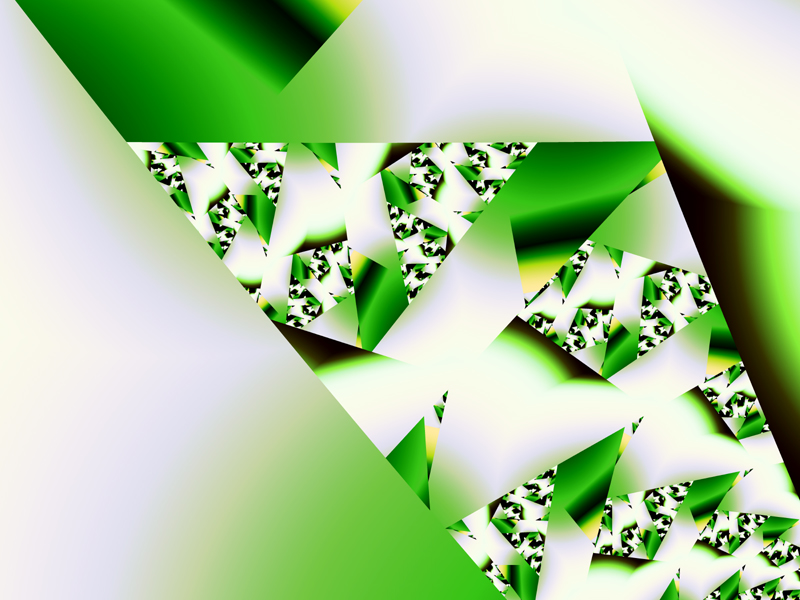 Fractal Art Wallpaper, Cutting Up 2