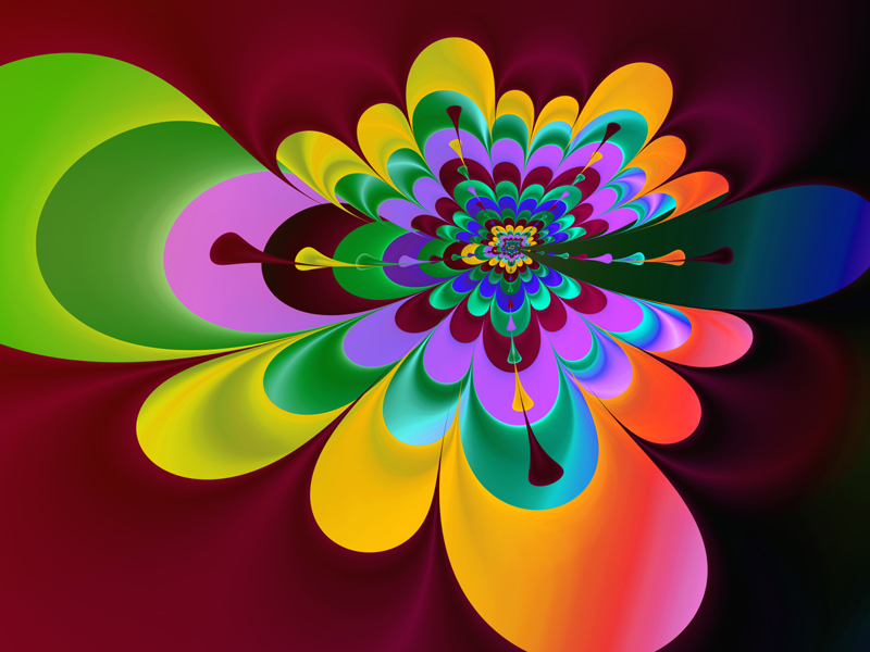 Fractal Art Wallpaper, Dance 3