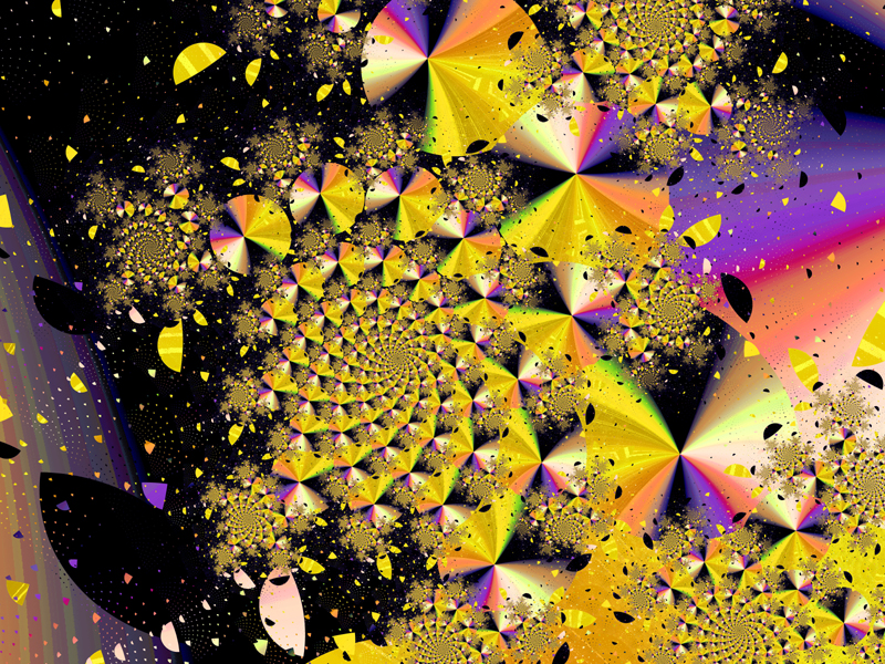 Fractal Art Wallpaper, Dark Side 2