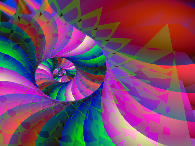 Fractal Art Wallpaper, Diamond Traps 2