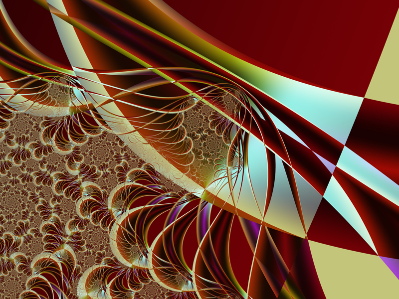 Fractal Art Wallpaper, Distant Angle To Trap