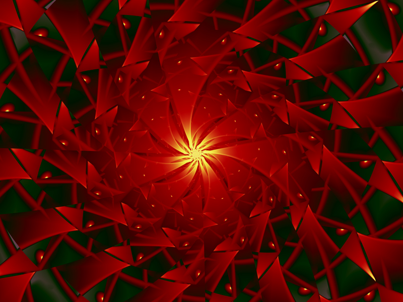 Fractal Art Wallpaper, Door