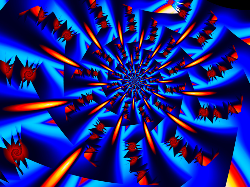 Fractal Art Wallpaper, Edges