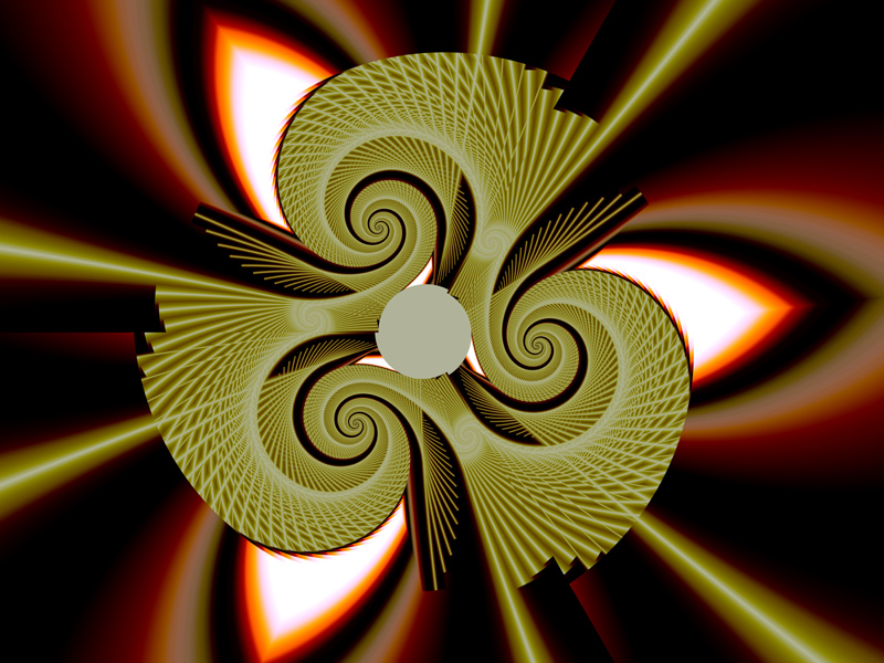 Fractal Art Wallpaper, Emblem 2