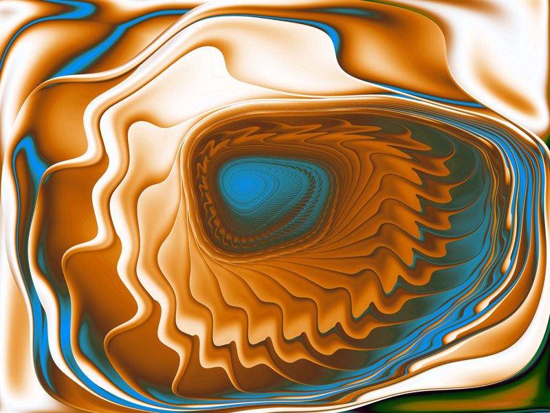 Fractal Art Wallpaper, Embrace 2