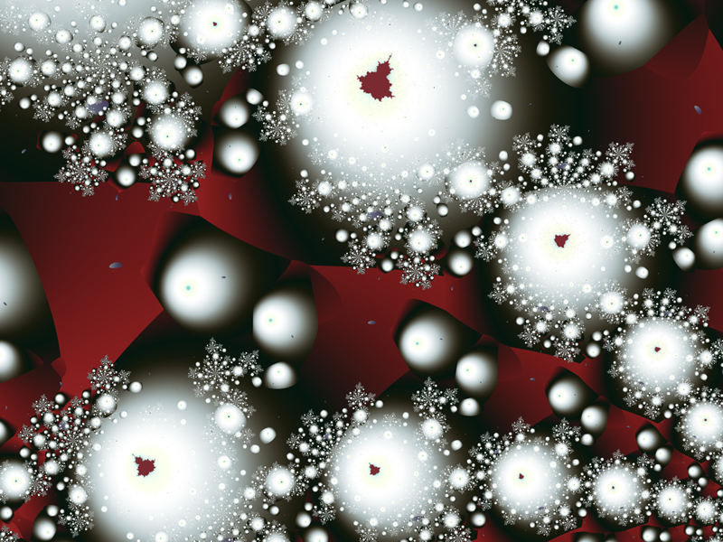 Fractal Art Wallpaper, Festive 2