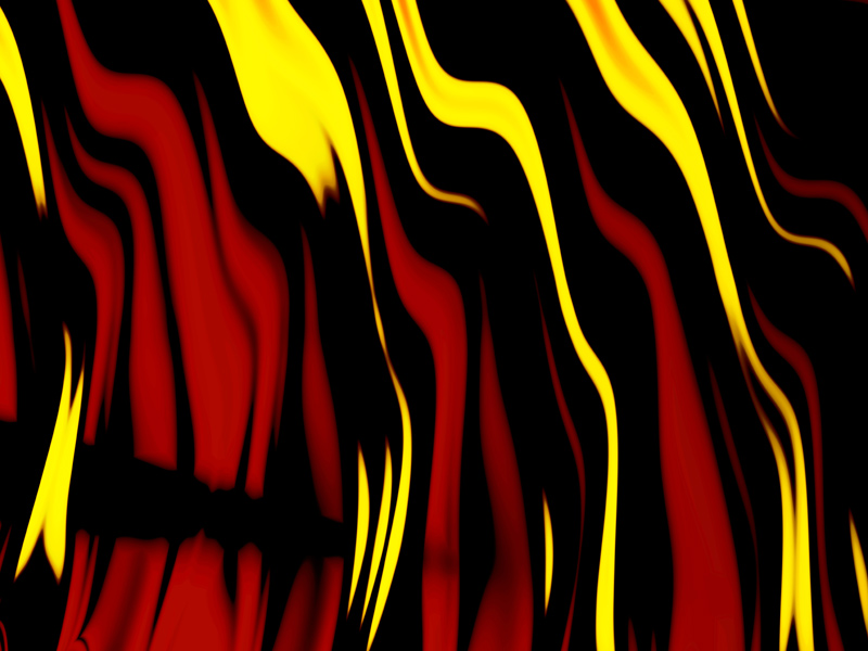 Fractal Art Wallpaper, Fire 6