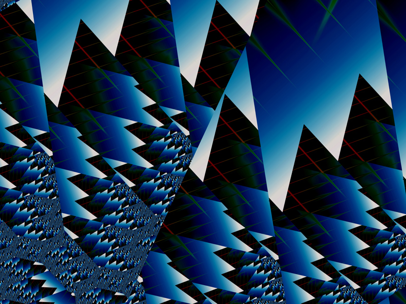 Fractal Art Wallpaper, Fractal Forest 2