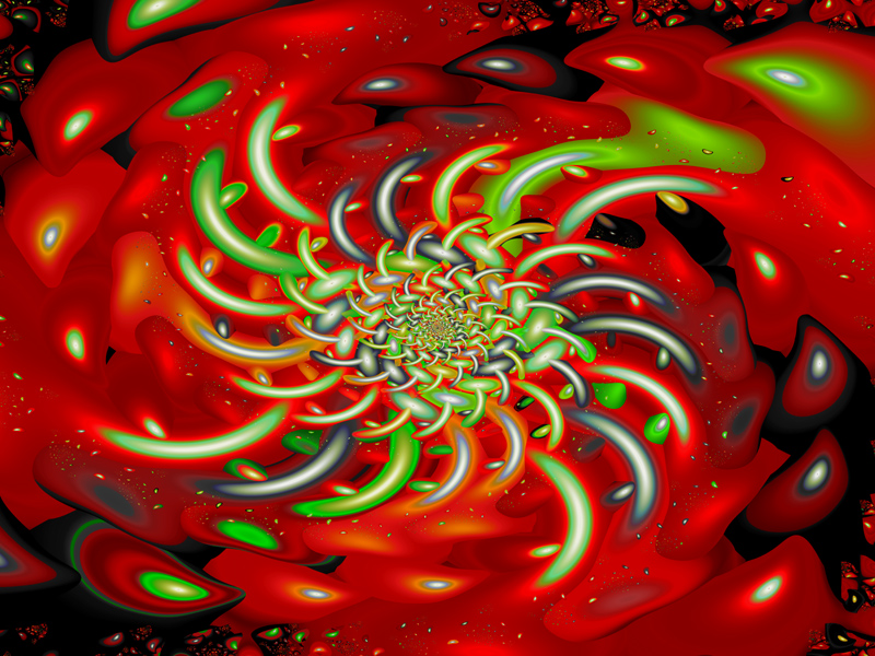 Fractal Art Wallpaper, Gelatin