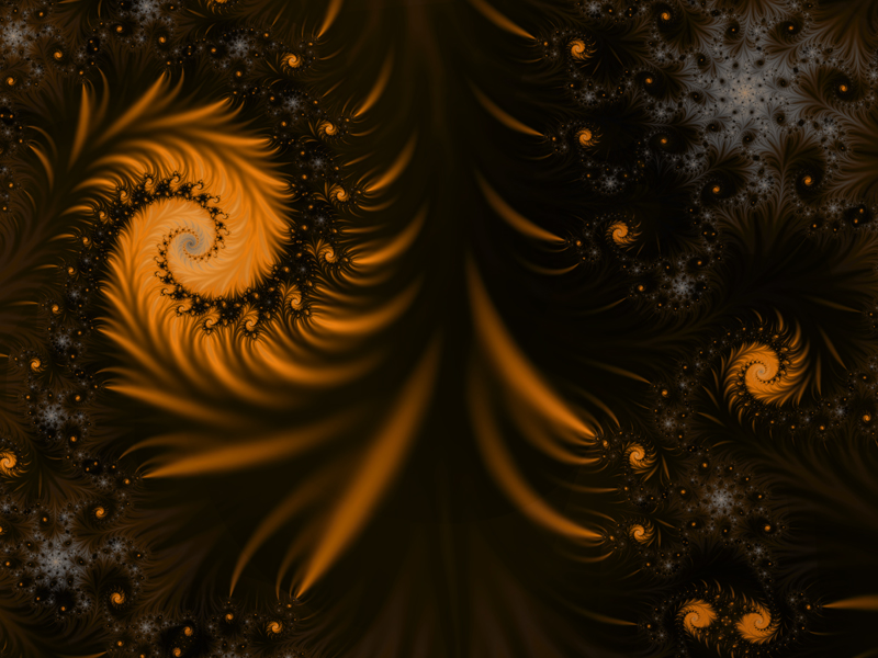 Fractal Art Wallpaper, Growing