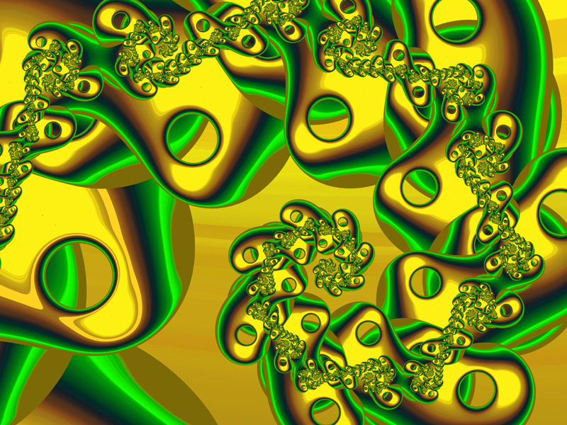 Fractal Art Wallpaper, Hole