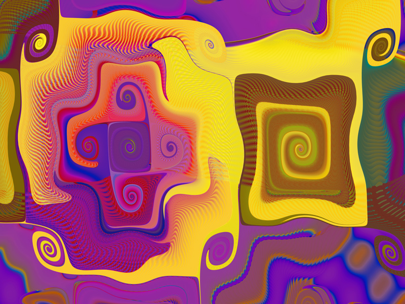 Fractal Art Wallpaper, Luminous 10