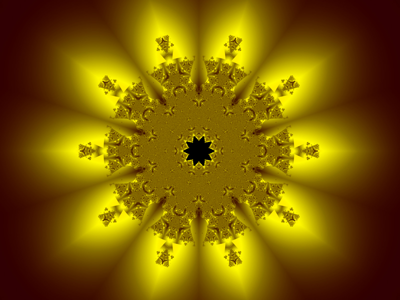 Fractal Art Wallpaper, Mandala 2