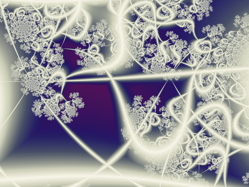 Fractal Art Wallpaper, Many Mansions