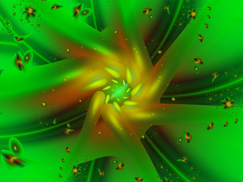 Fractal Art Wallpaper, Milly 2