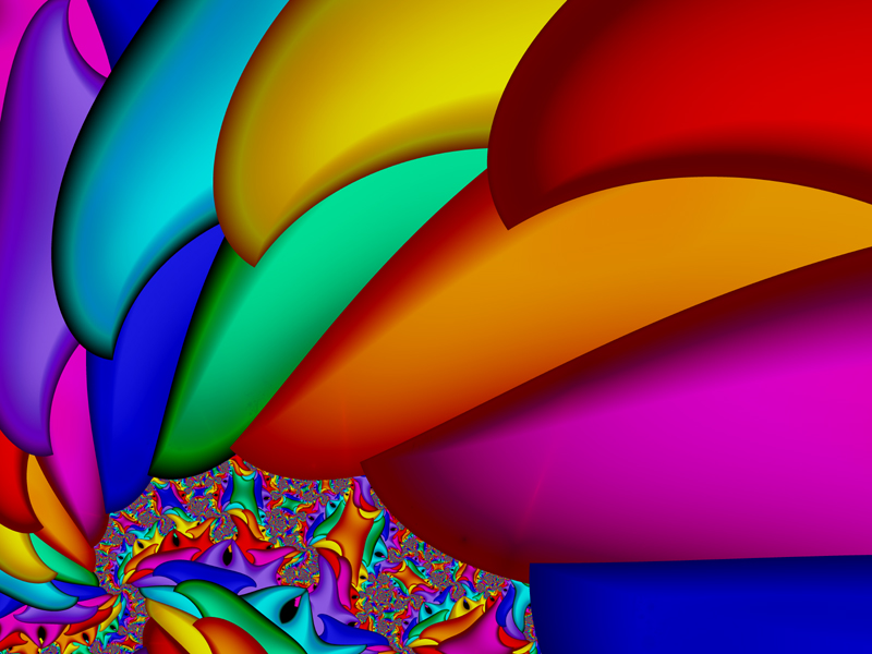 Fractal Art Wallpaper, More Colors