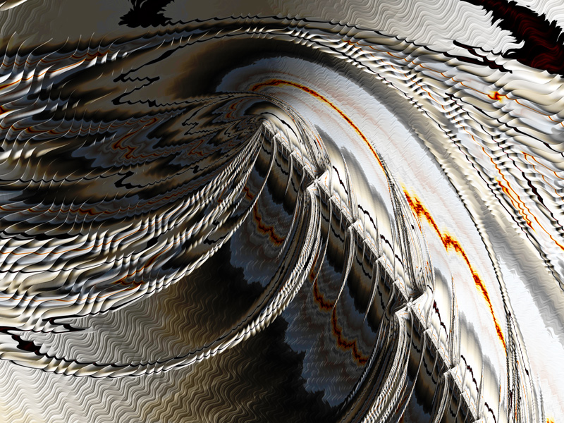 Fractal Art Wallpaper, Mountain Climbing