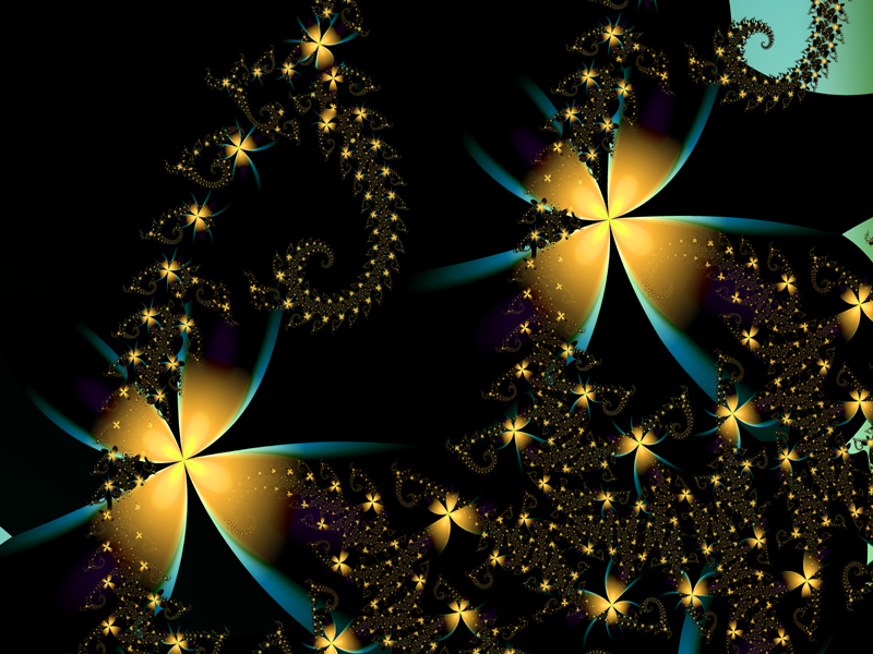 Fractal Art Wallpaper, New Holiday