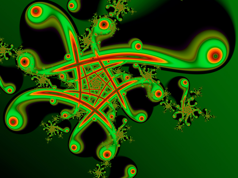 Fractal Art Wallpaper, New Kanji