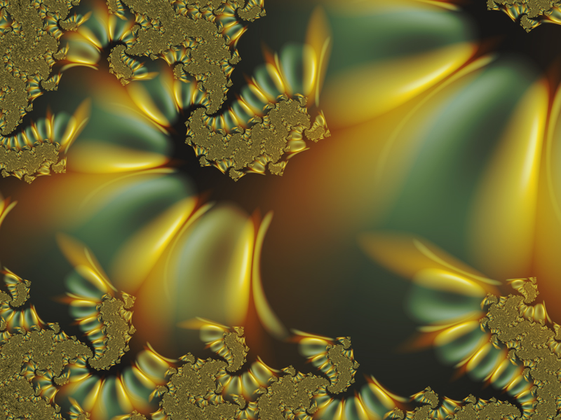 Fractal Art Wallpaper, New Treasure