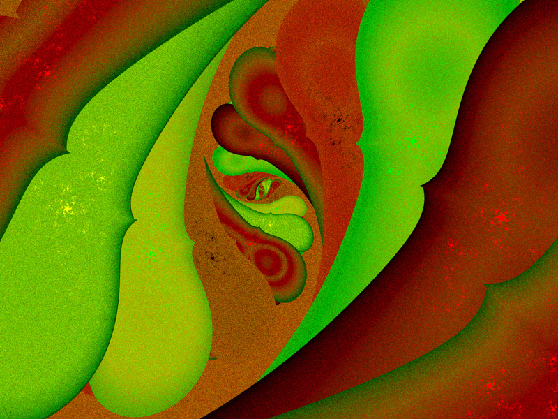 Fractal Art Wallpaper, Organic