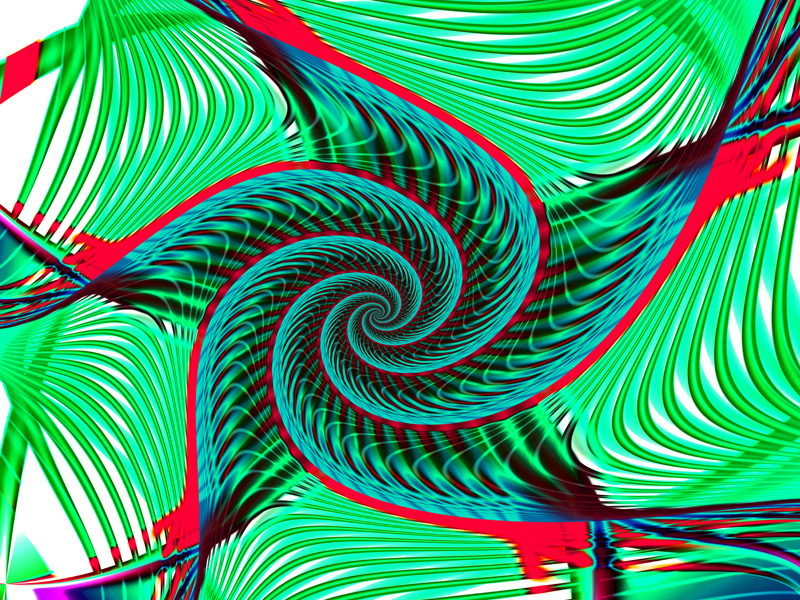 Fractal Art Wallpaper, Palm Heart