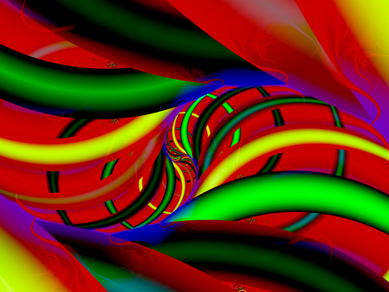 Fractal Art Wallpaper, Party Tonight