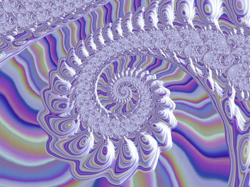 Fractal Art Wallpaper, Pink Fantasy