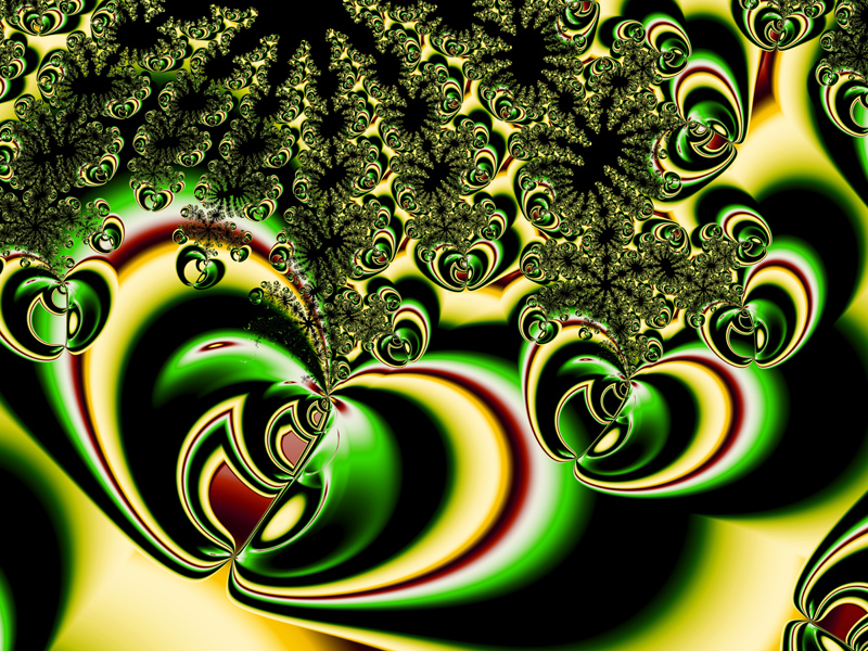 Fractal Art Wallpaper, Reunion