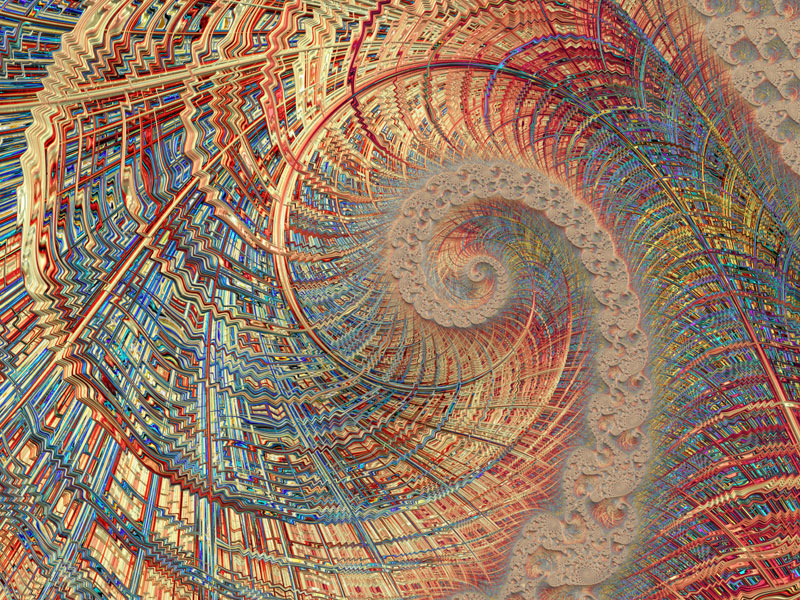 Fractal Art Wallpaper, Rollercoaster 2