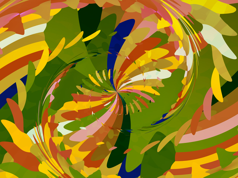 Fractal Art Wallpaper, Seasons