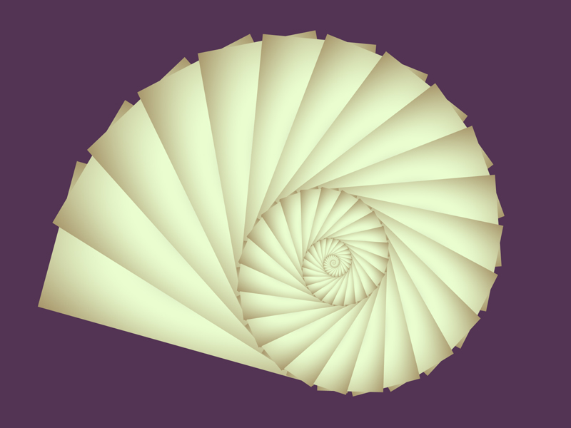 Fractal Art Wallpaper, Snail 3