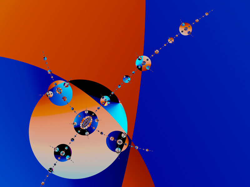 Fractal Art Wallpaper, Space Probe