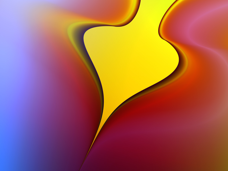 Fractal Art Wallpaper, Spades