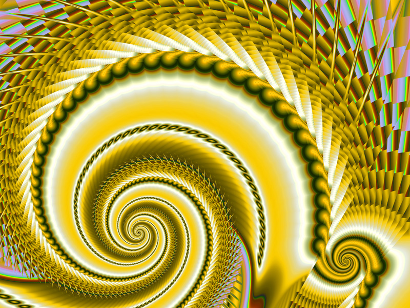 Fractal Art Wallpaper, Spiral 7