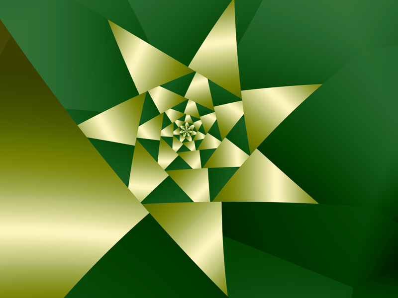 Fractal Art Wallpaper, Star 6