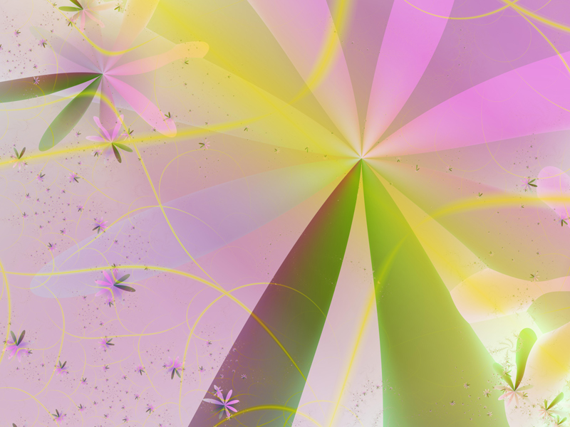Fractal Art Wallpaper, Summertime