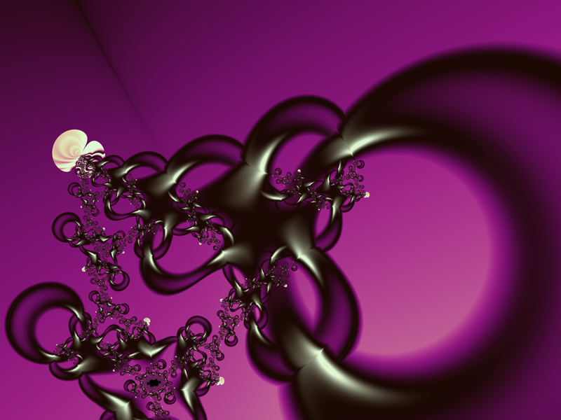 Fractal Art Wallpaper, Tangled Up