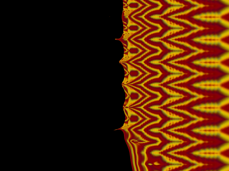 Fractal Art Wallpaper, Textile