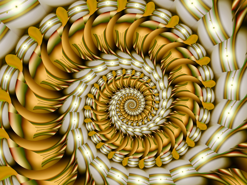 Fractal Art Wallpaper, Thanksgiving 3