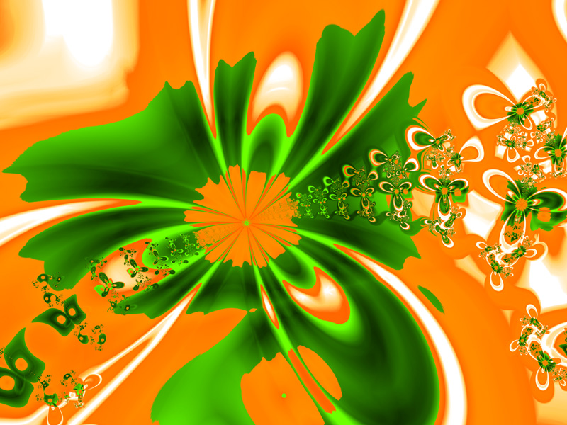 Fractal Art Wallpaper, Trinity 3